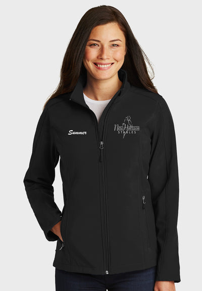 New Horizon Stables Port Authority® Core Soft Shell Jacket - Ladies + Youth Sizes