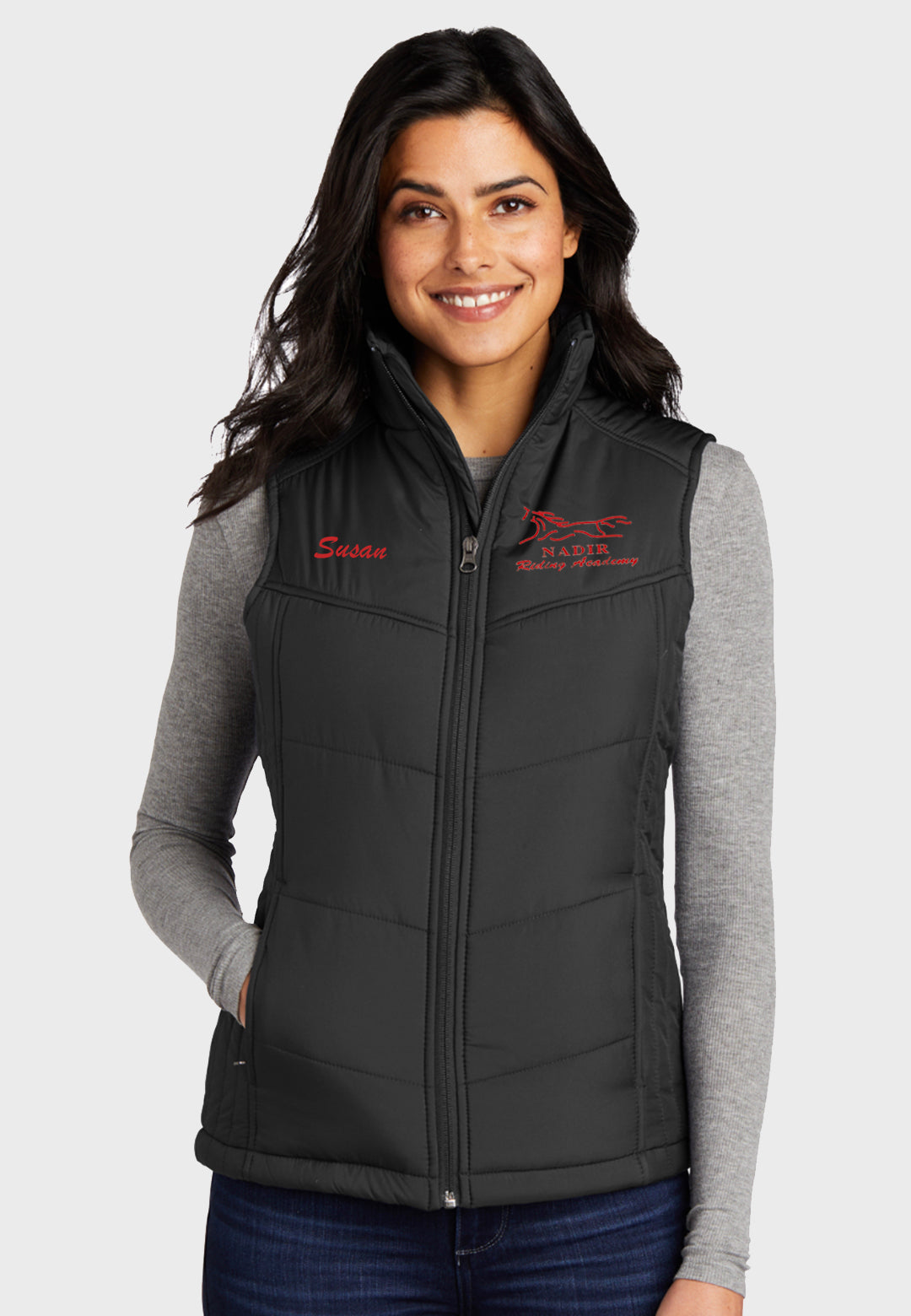 Nadir Riding Academy Port Authority® Puffy Vest - Ladies/Mens Sizes