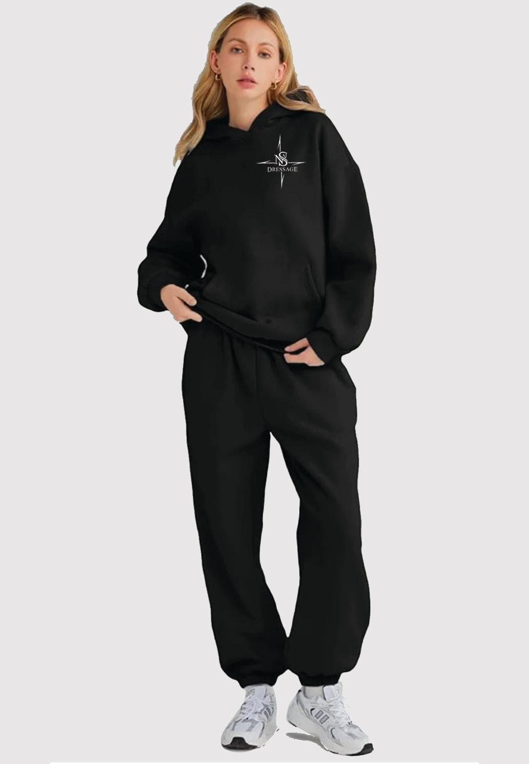 NS Dressage 2-PIECE LOUNGE HOODIE OVERSIZED SWEATSUIT SET