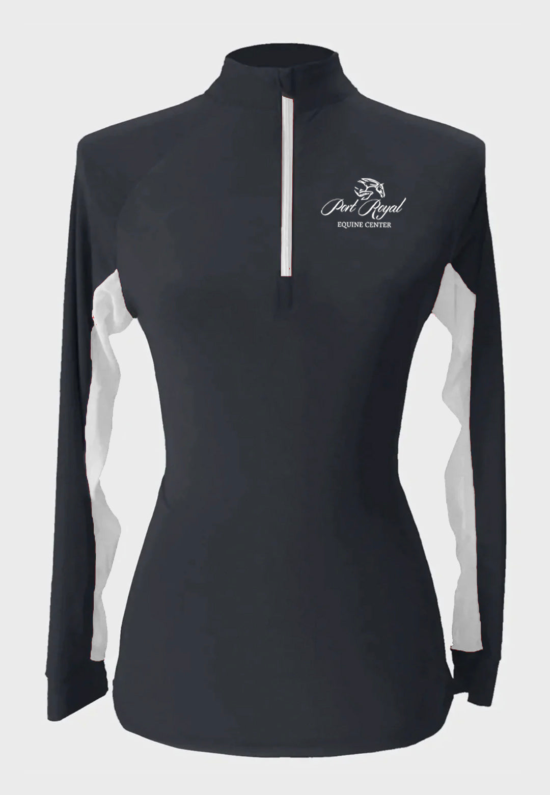 Port Royal Equine Center Black Custom Sun Shirt  - Adult and Youth Sizes
