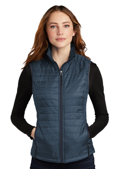 Power Track Eventing Port Authority® Ladies Packable Down Vest