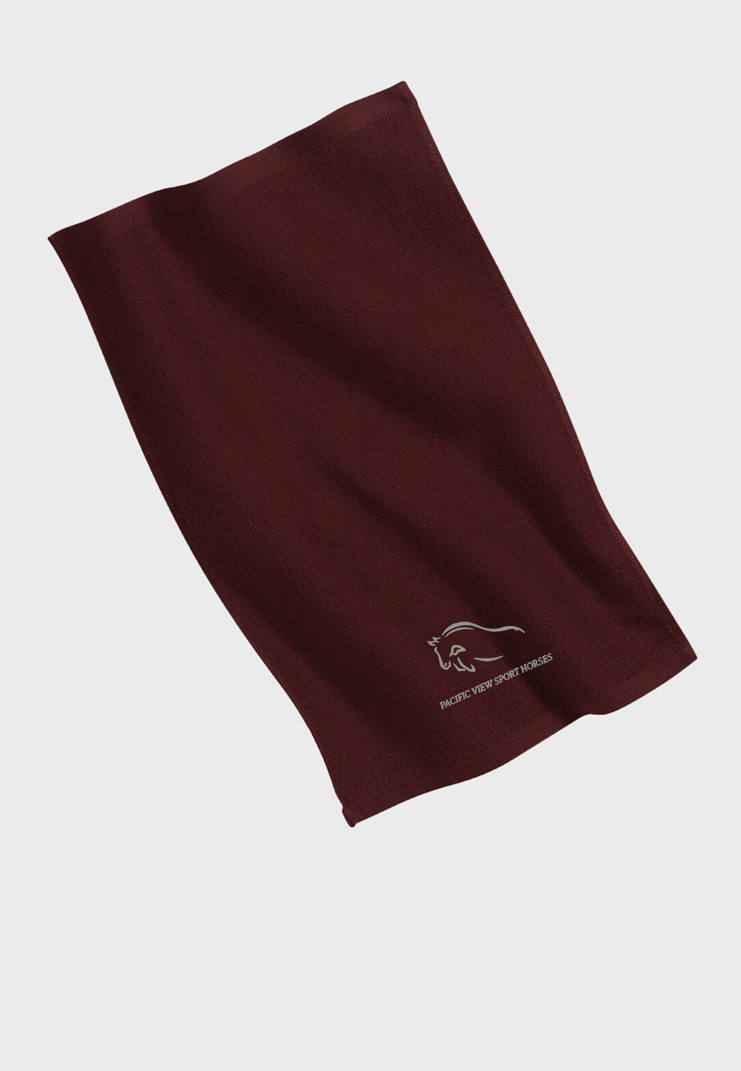Pacific View Sport Horses Port Authority® Rally Towel - Maroon