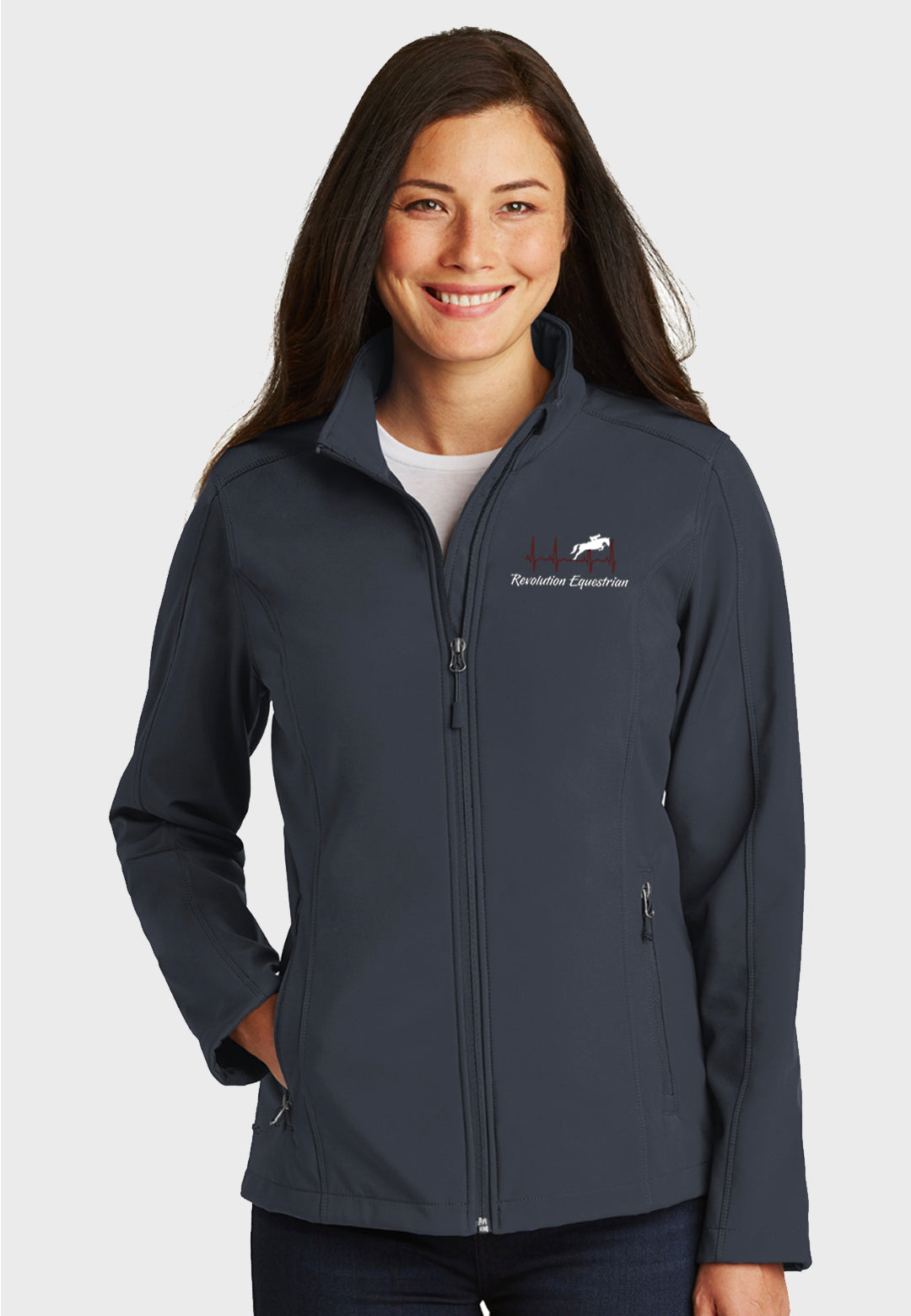 Revolution Equestrian Port Authority® Core Soft Shell Jacket - Ladies/Youth Sizes, 2 Color Options