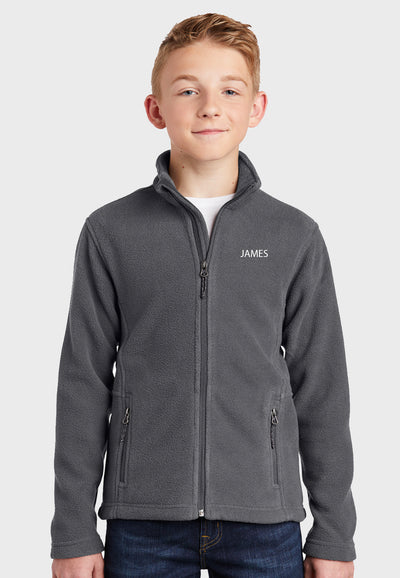 Red Line Equestrian Port Authority® Youth Fleece Jacket - Grey