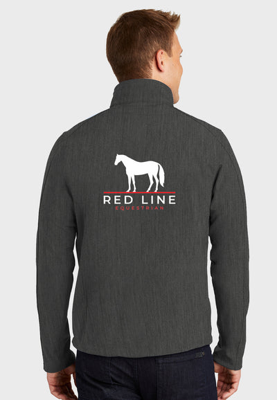 Red Line Equestrian Port Authority® Mens Core Soft Shell Jacket - Grey