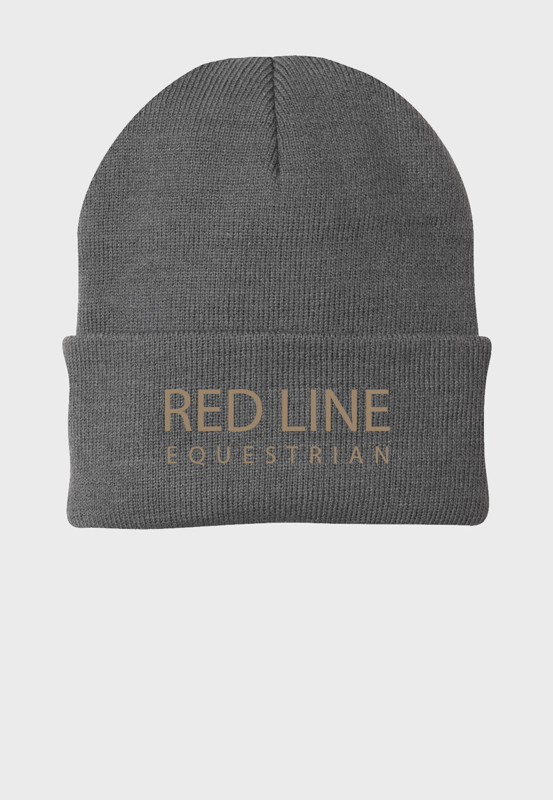 Red Line Equestrian Port & Company® - Knit Cap, Grey