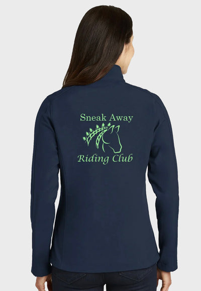 Sneak Away Riding Club Port Authority® Ladies Core Soft Shell Jacket