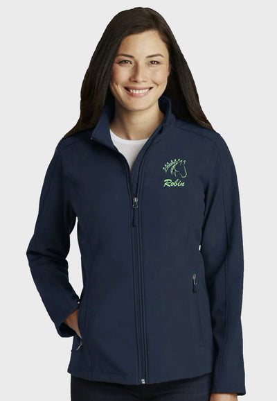 Sneak Away Riding Club Port Authority® Ladies Core Soft Shell Jacket