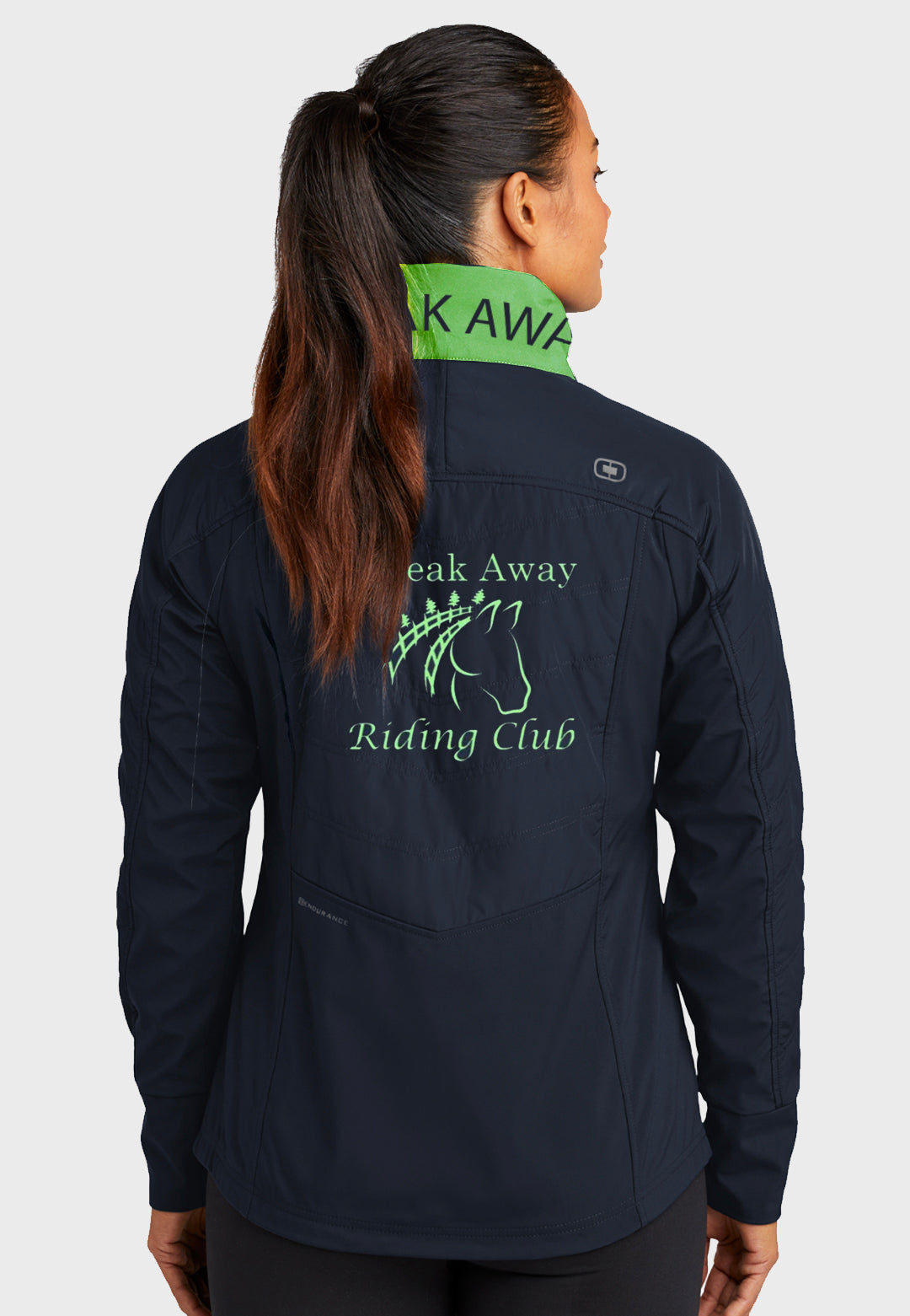 Sneak Away Riding Club OGIO® Ladies Brink Soft Shell - Navy