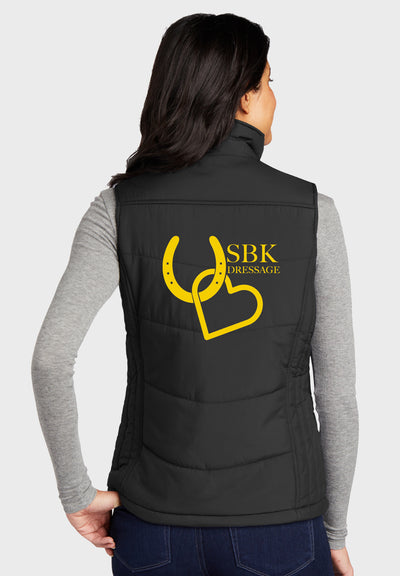 SBK Dressage Port Authority® Puffy Vest - Black