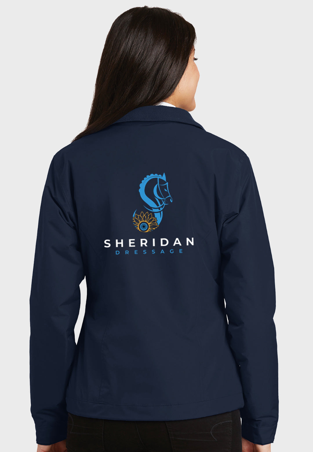 Sheridan Dressage Ladies Port Authority® Challenger Jacket - Navy