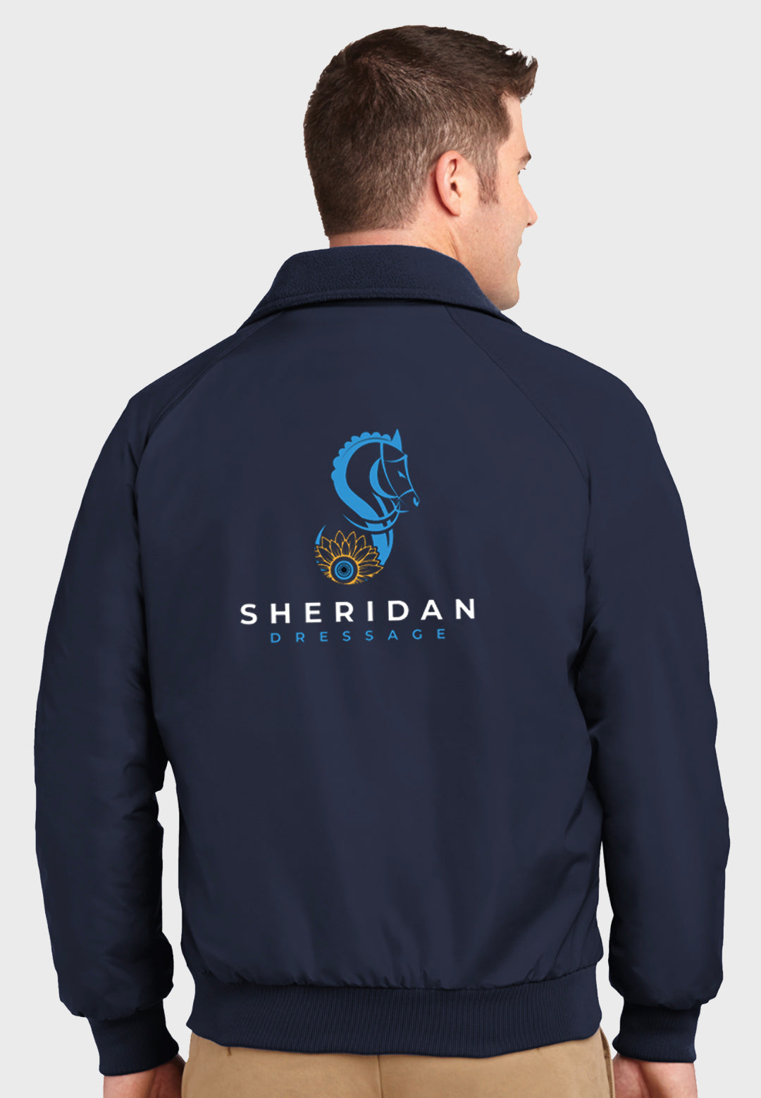 Sheridan Dressage Mens Port Authority® Challenger Jacket - Navy