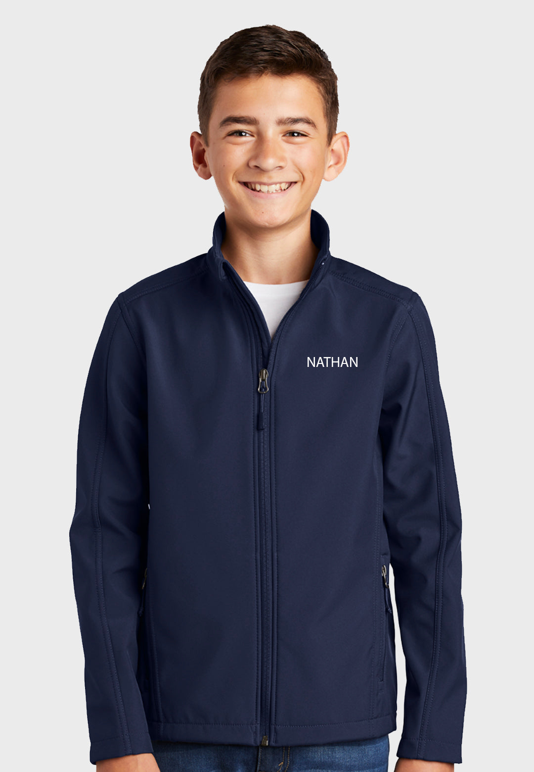 Sheridan Dressage Port Authority® Youth Core Soft Shell Jacket - Navy