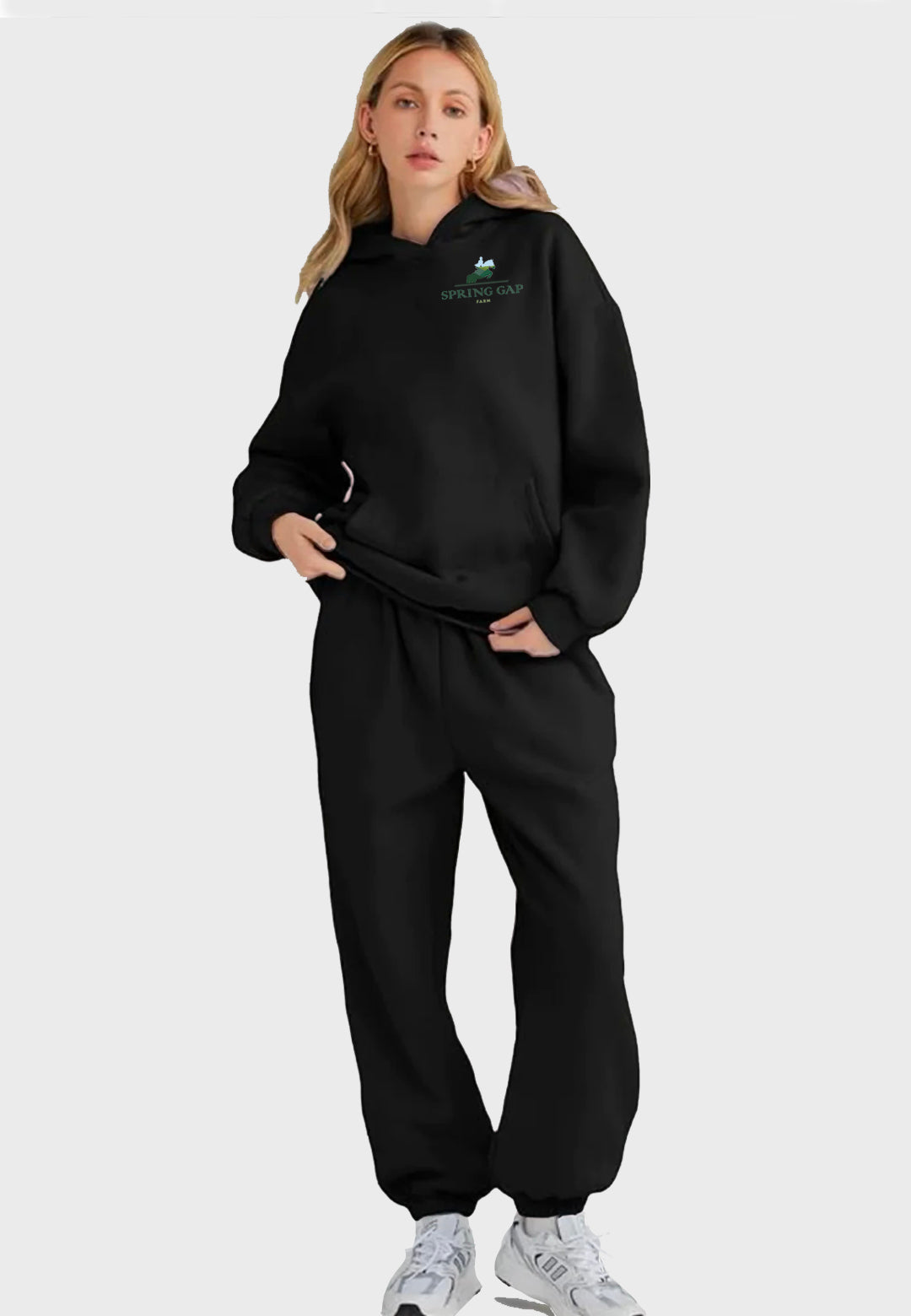 Spring Gap Farm 2-PIECE LOUNGE HOODIE OVERSIZED SWEATSUIT SET
