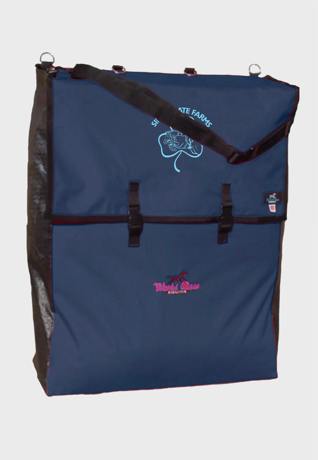 Silver Gate Farms World Class Equine Stall Front Bag - Navy