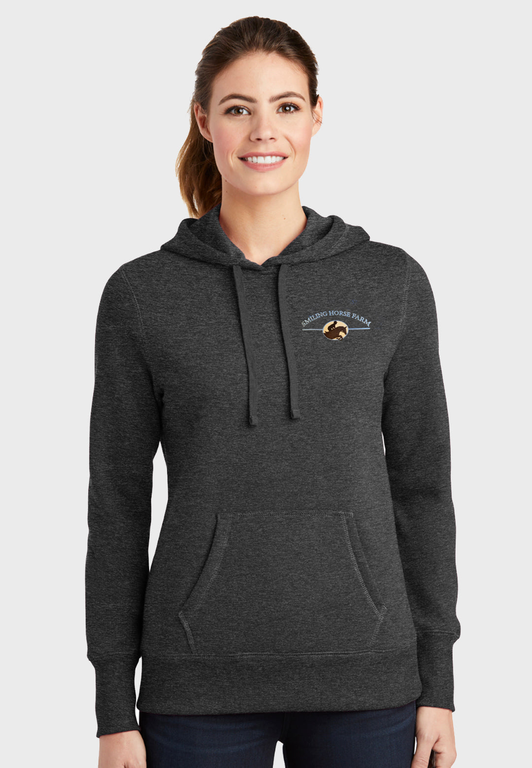 Smiling Horse Farm Sport-Tek® Hooded Sweatshirt - Adult + Youth sizes