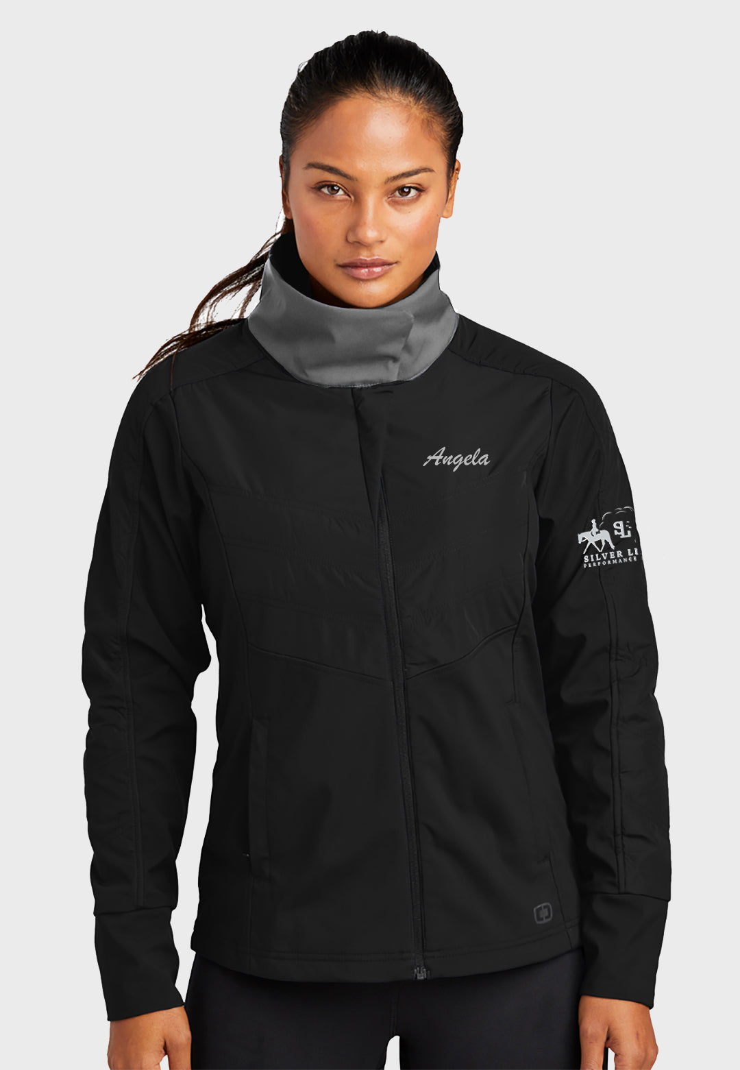 Silver Lining Ranch OGIO® Ladies Brink Soft Shell - Black