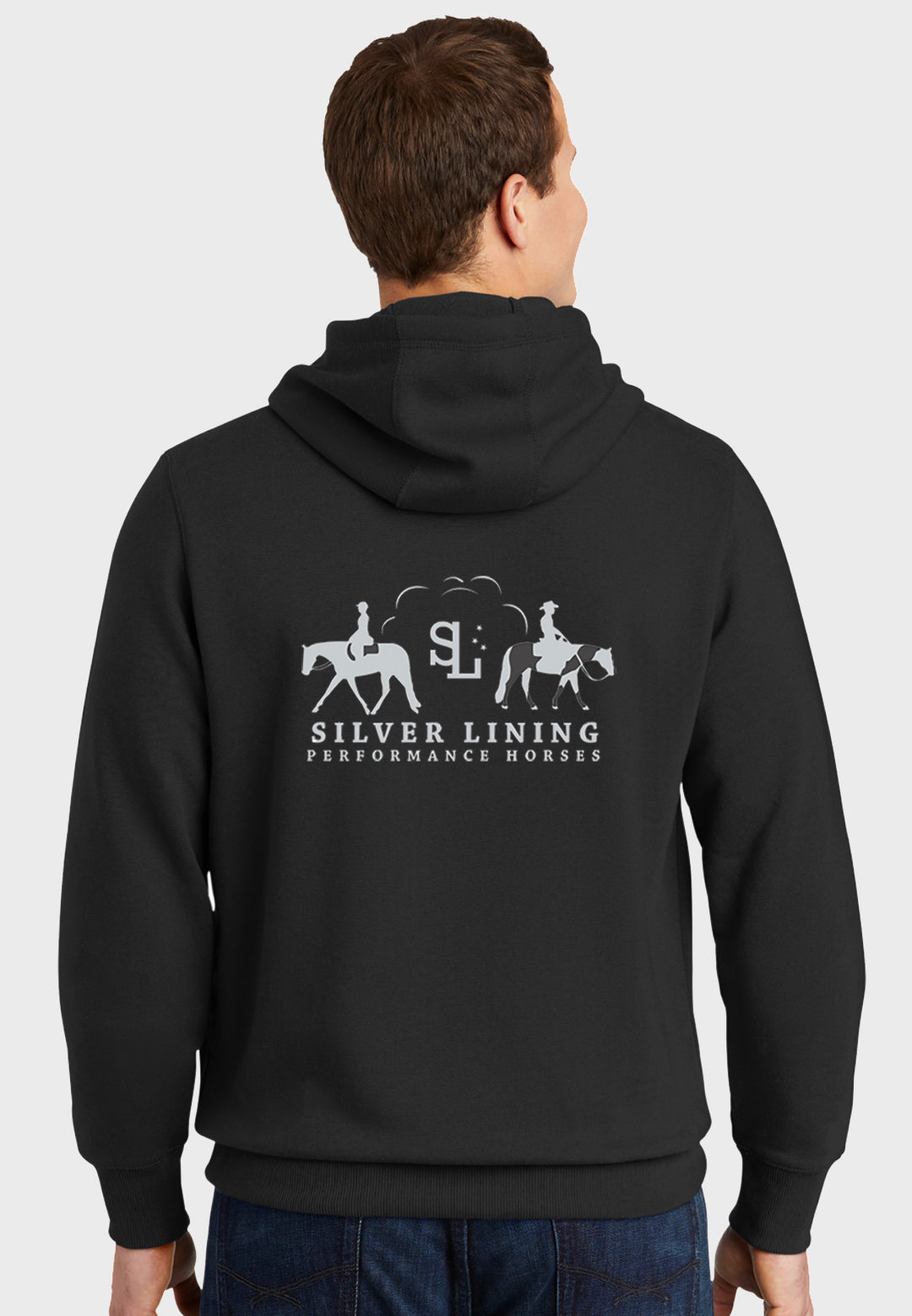 Silver Lining Ranch Sport-Tek® Mens Hooded Sweatshirt - 2 Color Options