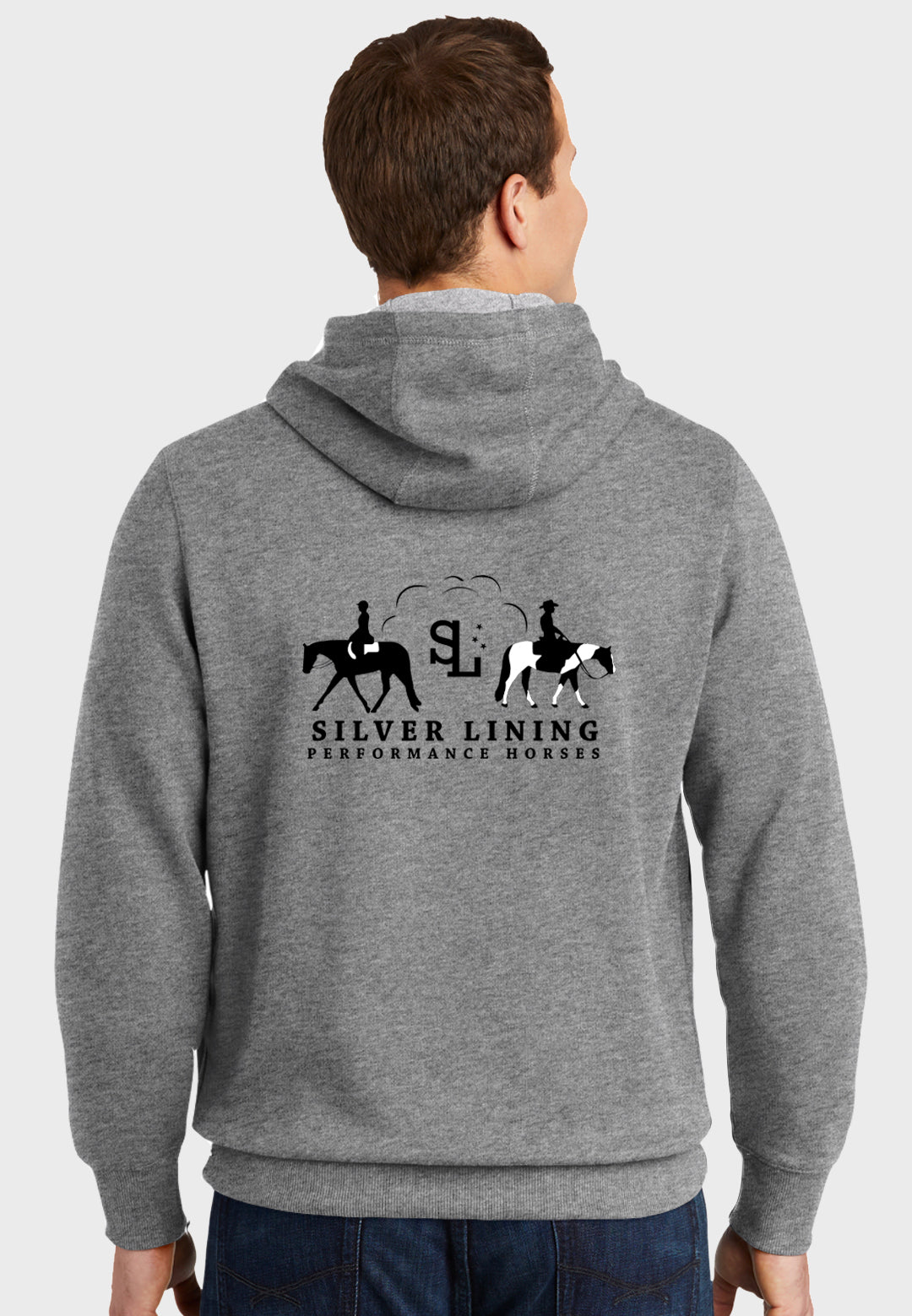 Silver Lining Ranch Sport-Tek® Mens Hooded Sweatshirt - 2 Color Options