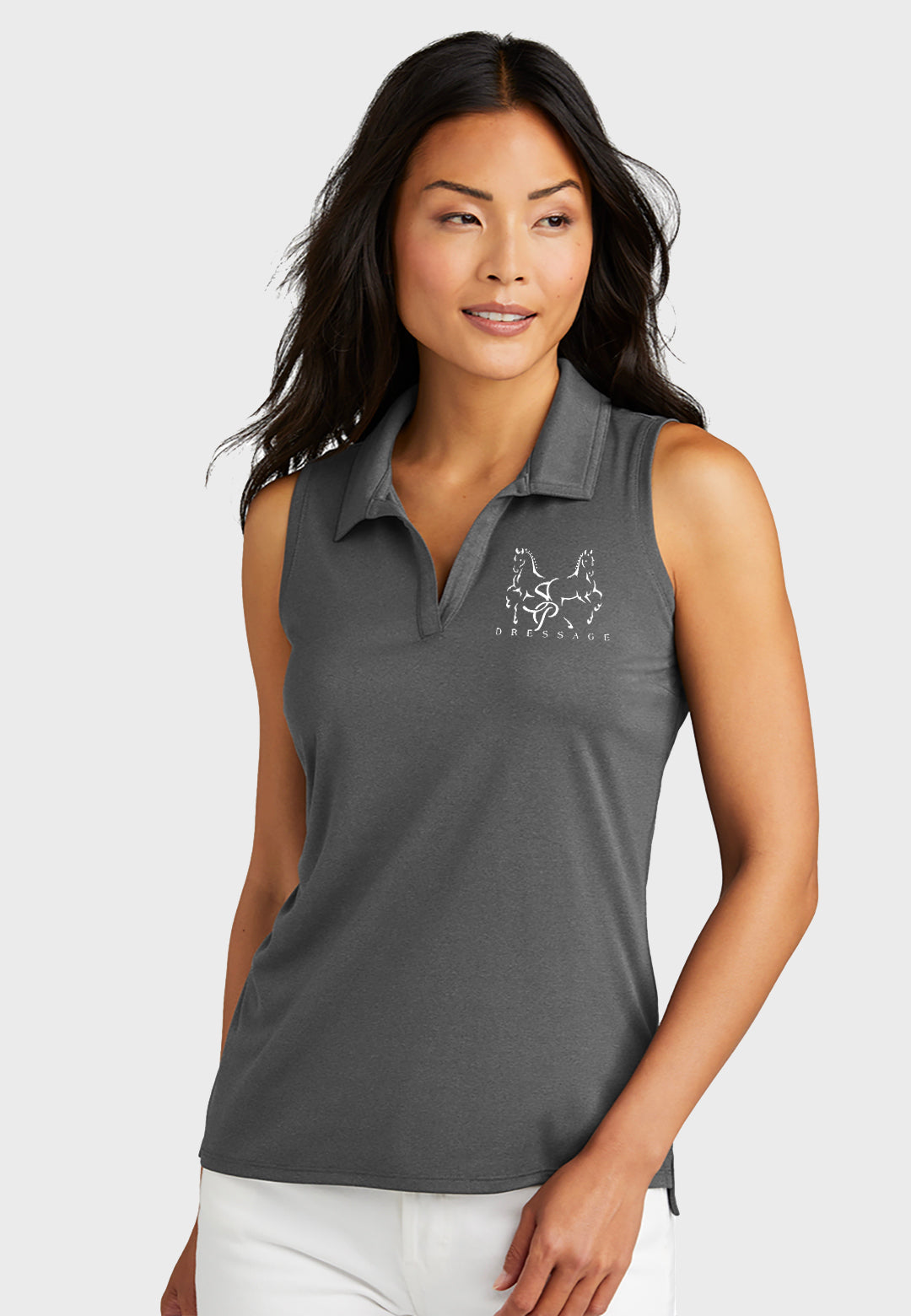 SP Dressage TravisMathew Ladies Coto Performance Sleeveless Polo