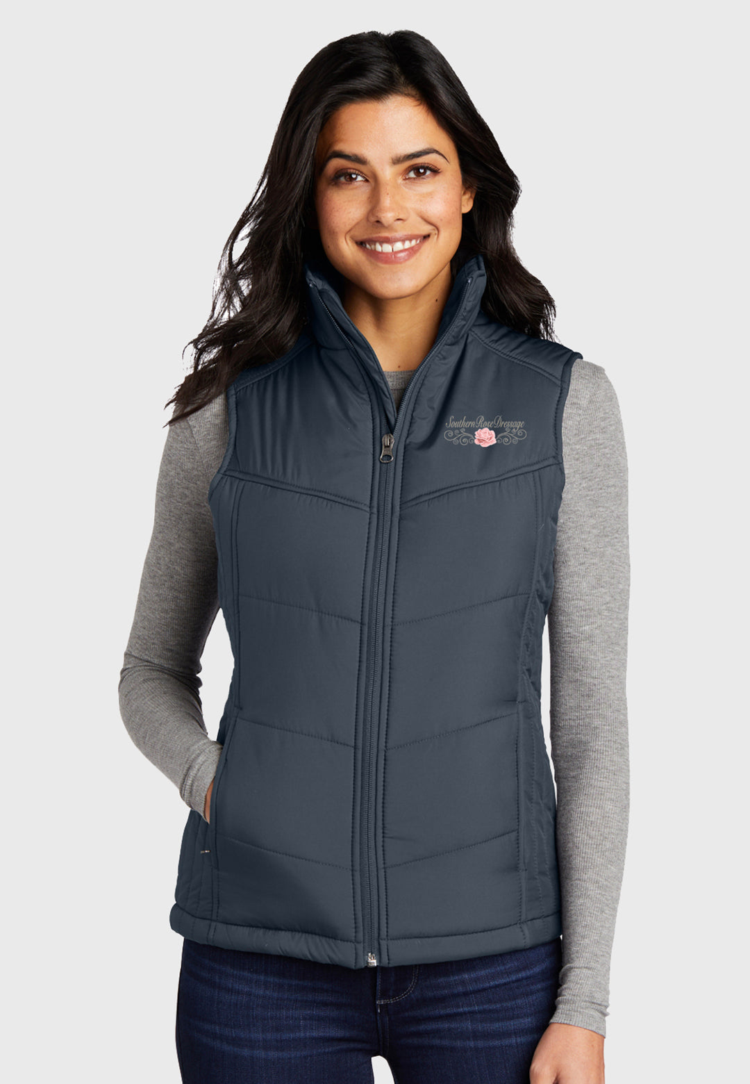 Southern Rose Dressage Port Authority® Ladies Puffy Vest