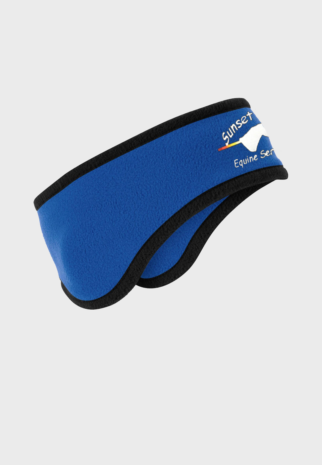 Sunset Ridge Equine Services Port Authority® Two-Color Royal Fleece Headband