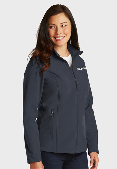 Sunset Ridge Equine Services Port Authority® Ladies Core Soft Shell Jacket - Grey