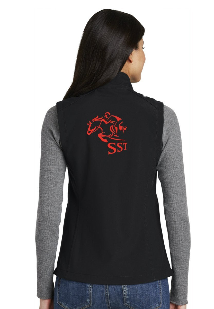 SST Port Authority® Ladies Black Core Soft Shell Vest