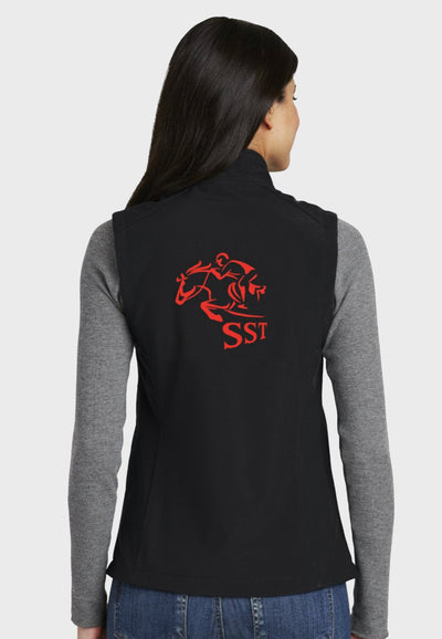 SST Port Authority® Ladies Black Core Soft Shell Vest