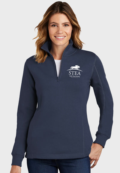South Texas Eventing Sport-Tek® Ladies 1/4-Zip Sweatshirt - 2 Color Options