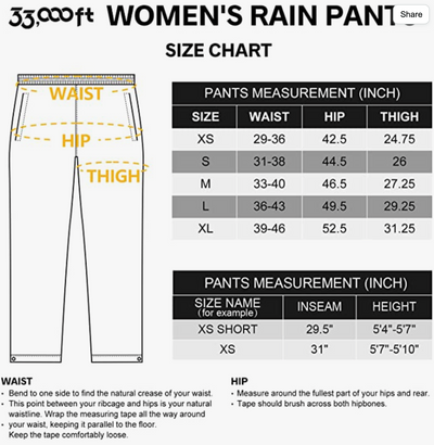 Conner Combined Training Lightweight Waterproof Rain Over Pants - Navy