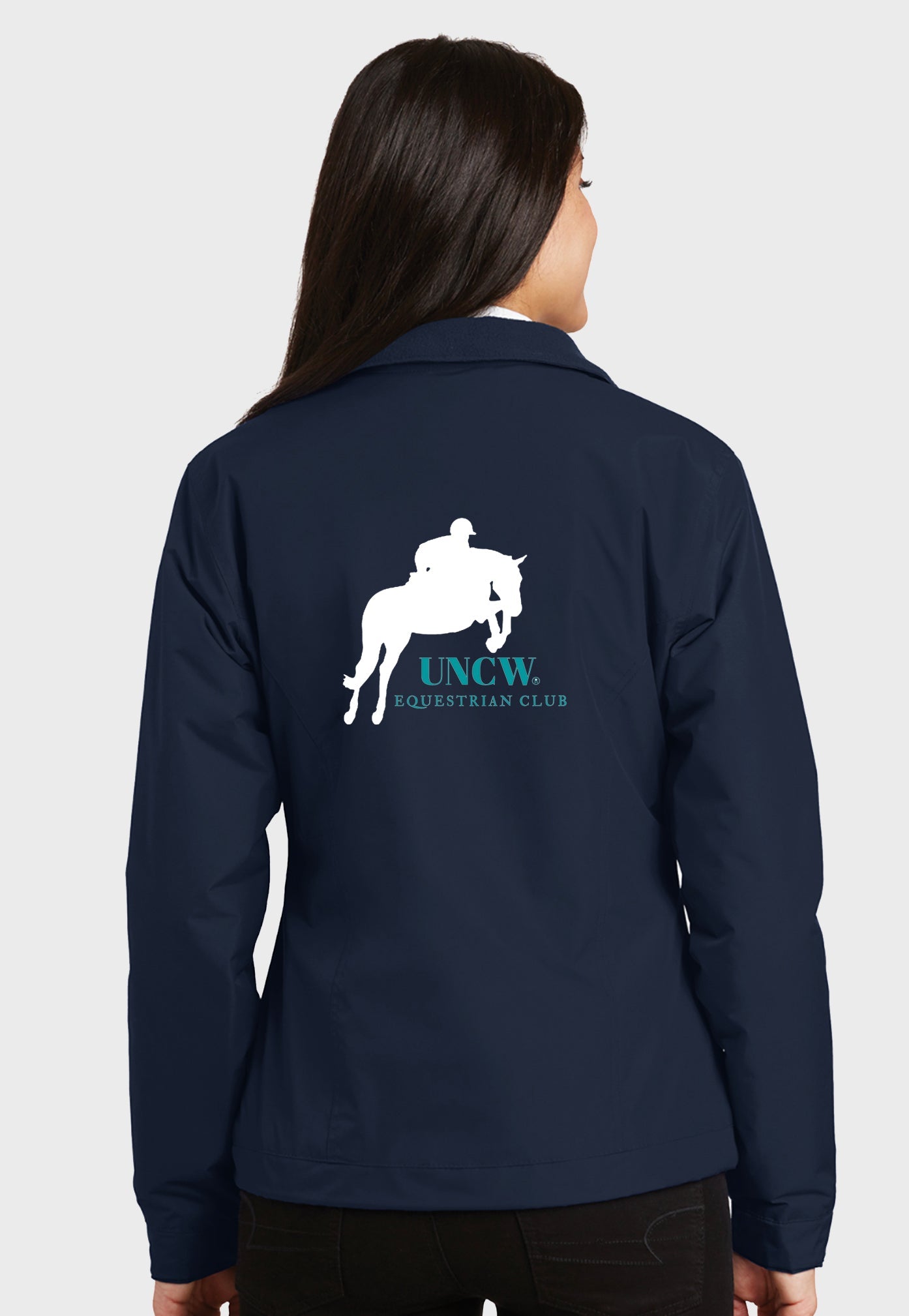 UNCW Equestrian Club Ladies Port Authority® Challenger Jacket - Navy