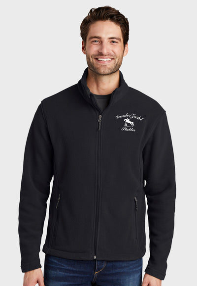 VanderZicht Stables Port Authority® Men's + Youth Fleece Jacket - Black