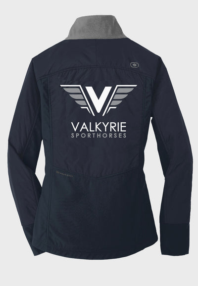 Valykrie OGIO® Ladies Brink Soft Shell - Navy