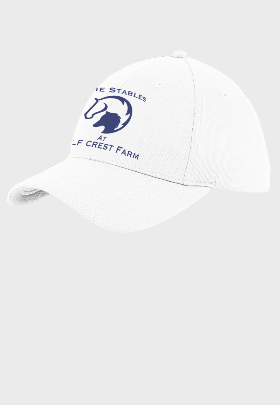 The Stables at Wulf Crest Farm Sport-Tek® PosiCharge® RacerMesh® Cap - Adult + Youth Sizes