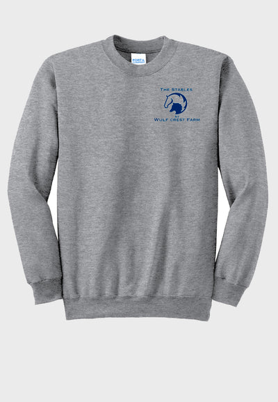 The Stables at Wulf Creek Port & Company® Essential Fleece Crewneck Sweatshirt - Adult + Youth Sizes