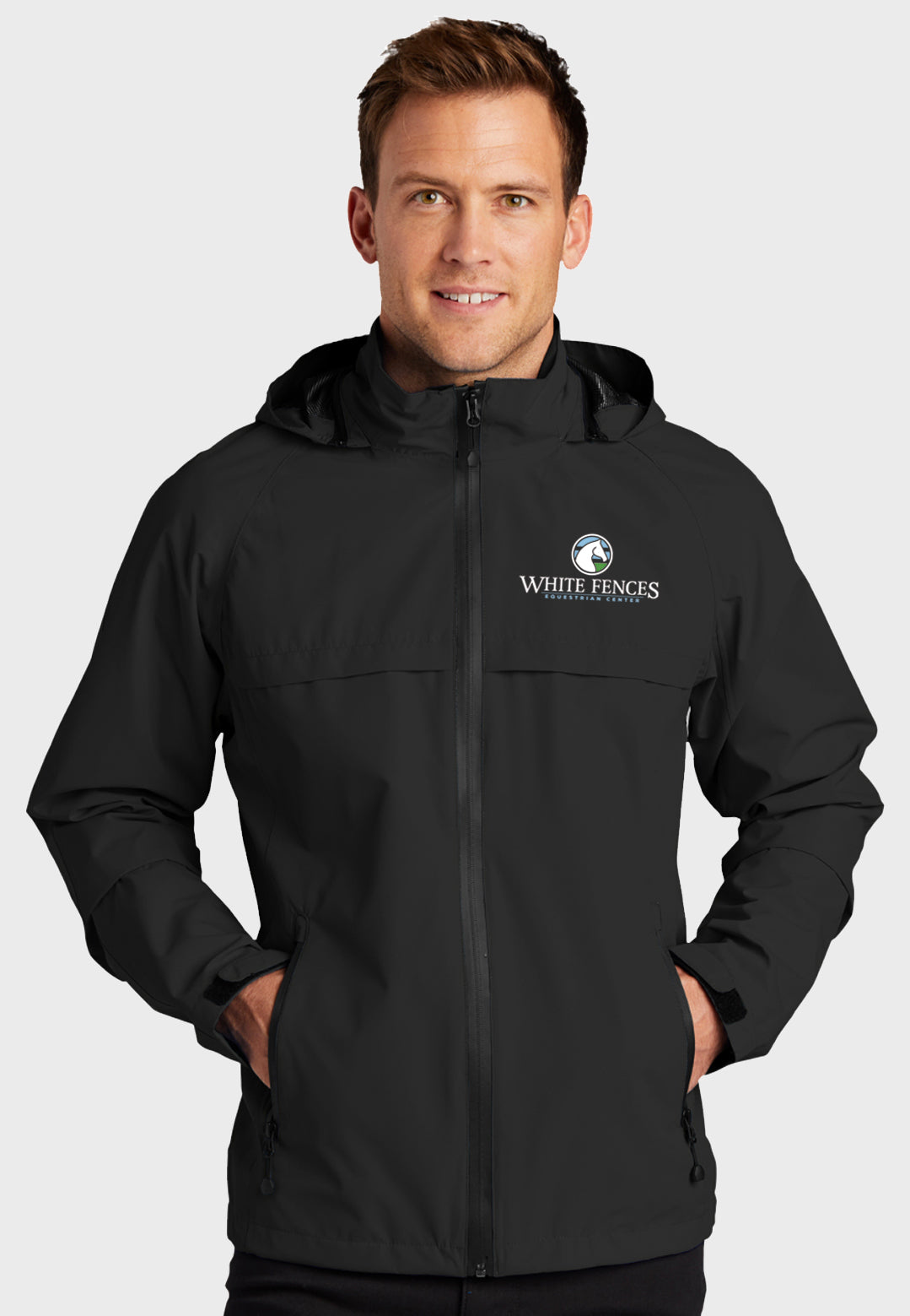 White Fences Equestrian Center Port Authority® Torrent Waterproof Jacket - Ladies + Mens Styles