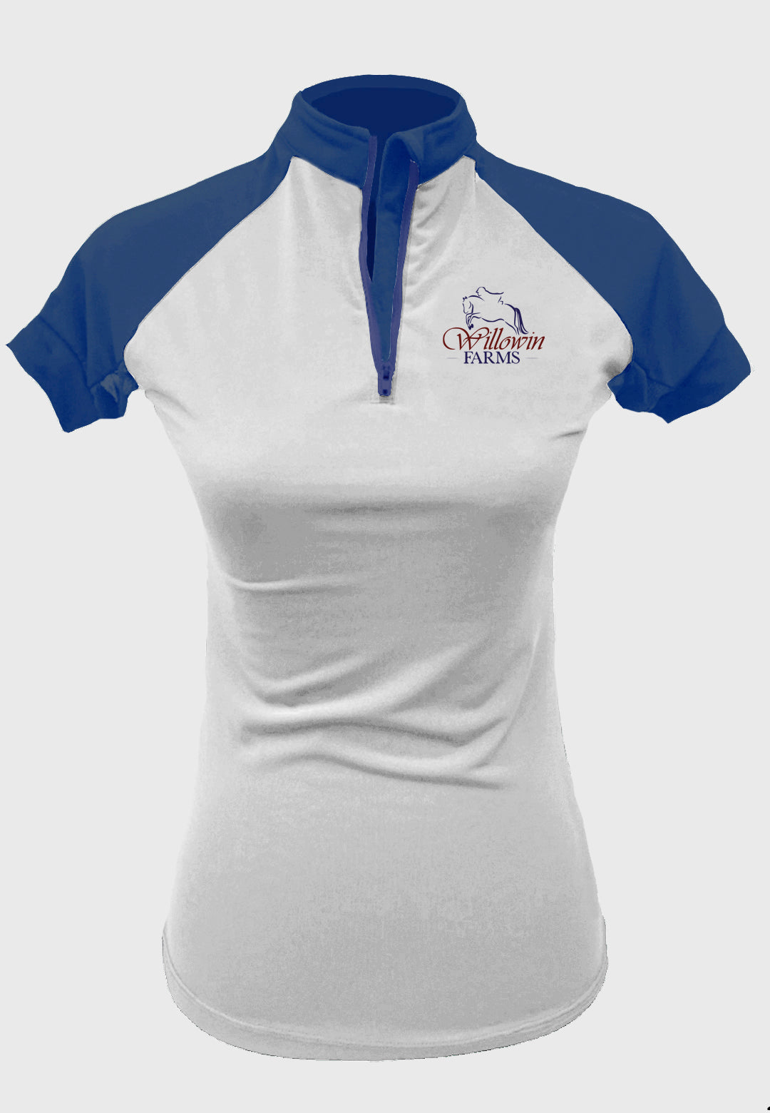 Willowin Farms Short Sleeve Custom Sun Shirt - White    Ladies + Youth Sizes