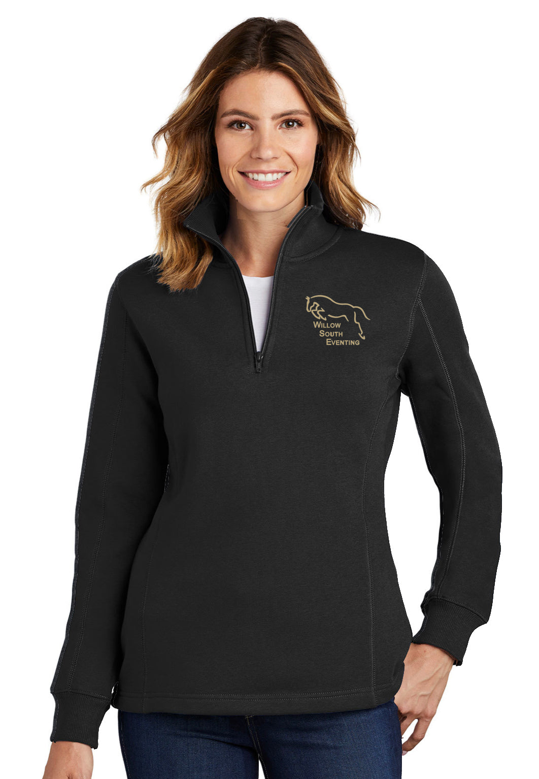 Willow South  Sport-Tek® Ladies 1/4-Zip Sweatshirt