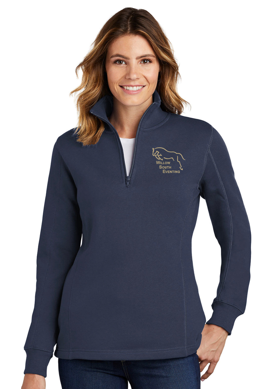 Willow South  Sport-Tek® Ladies 1/4-Zip Sweatshirt