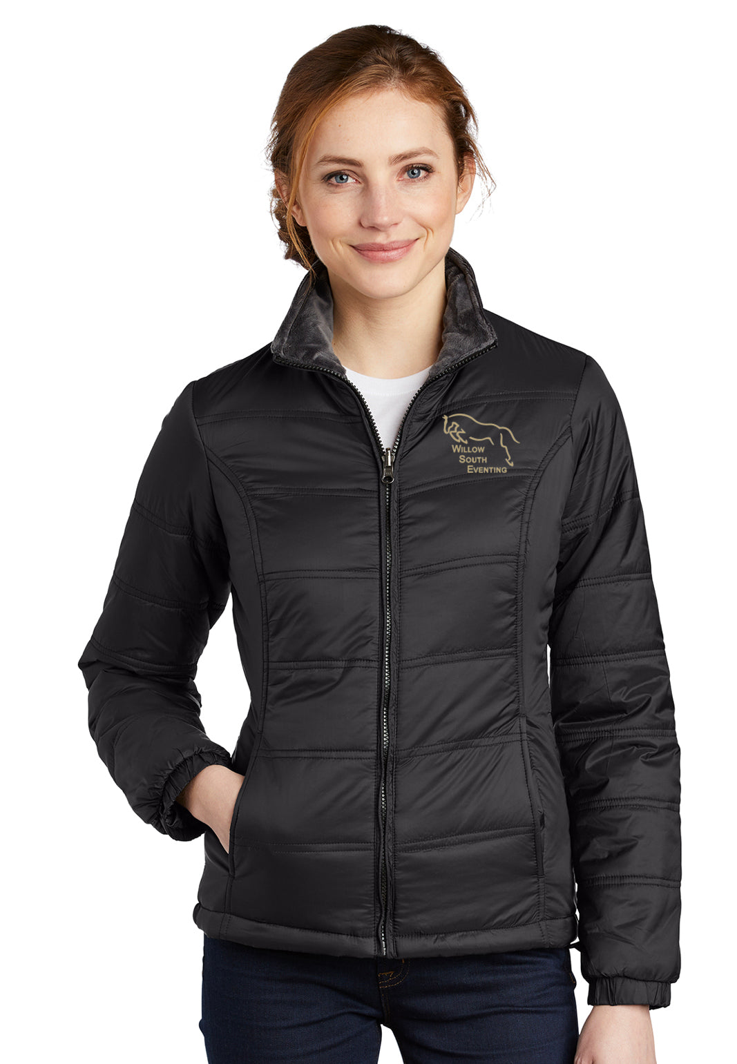 Willow South Eventing Port Authority® Ladies Colorblock 3-in-1 Jacket