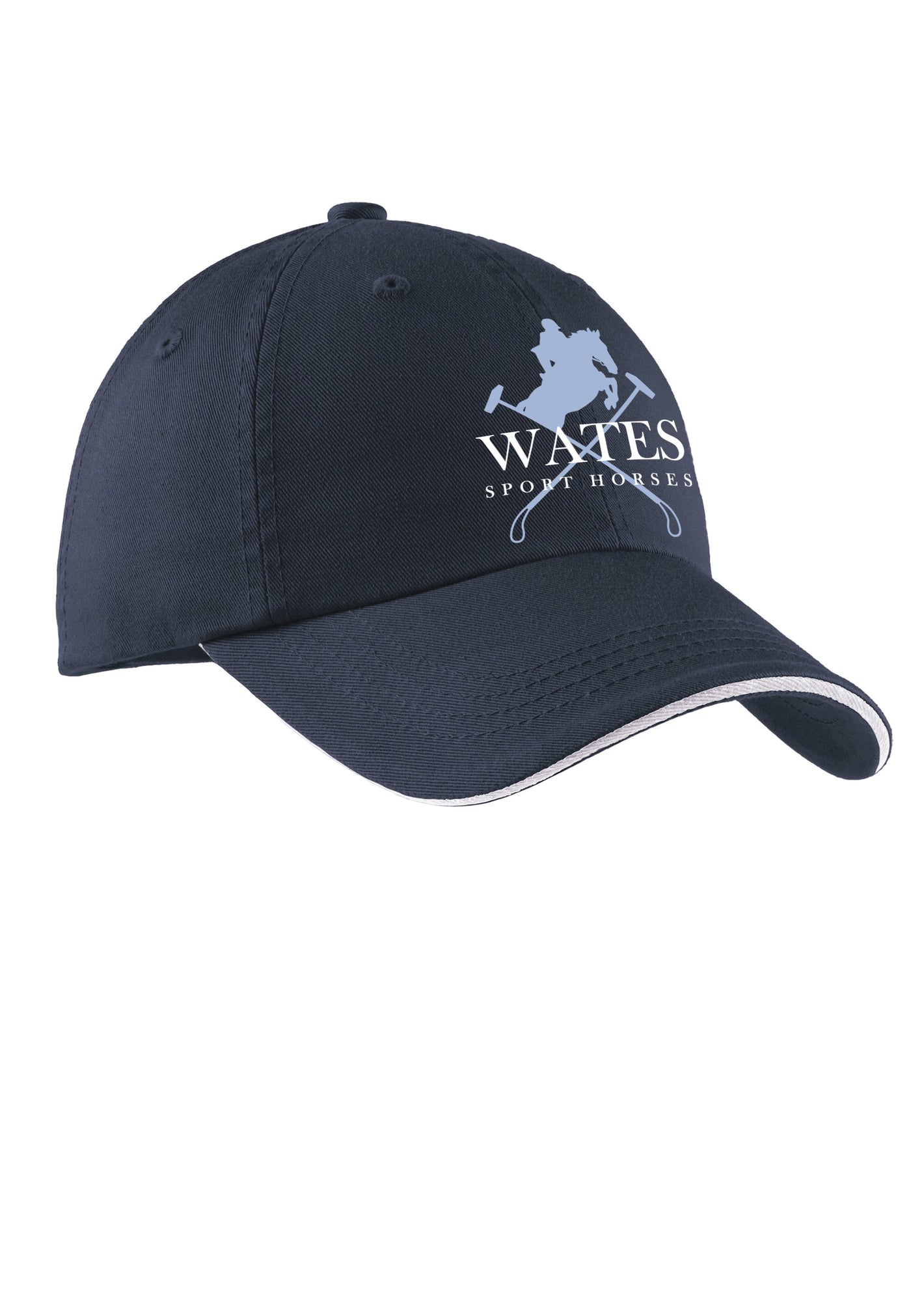 Wates Sport Horses Port Authority® Sandwich Bill Cap with Striped Closure
