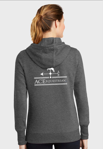 Ace Equestrian Sport-Tek®  Hooded Sweatshirt - Adult + Youth Sizes
