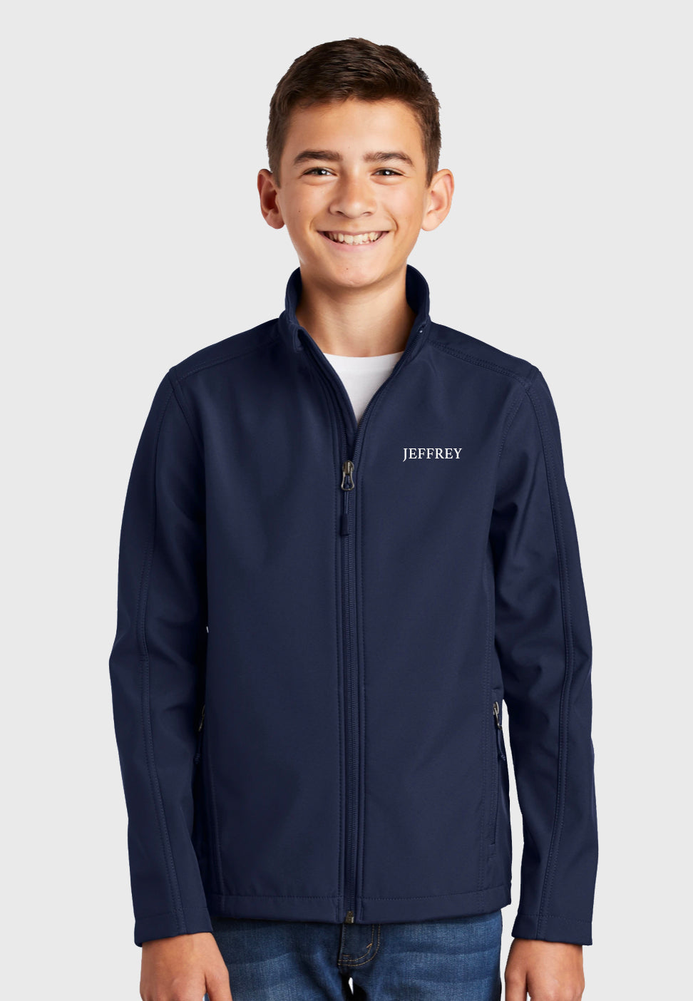 Equi-Best Port Authority® Youth Core Soft Shell Jacket - Navy
