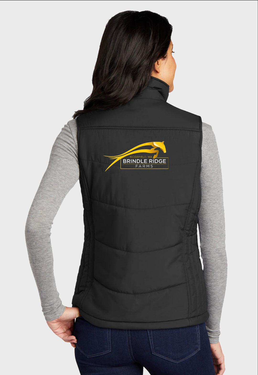 Brindle Ridge Farms Port Authority® Ladies Puffy Vest