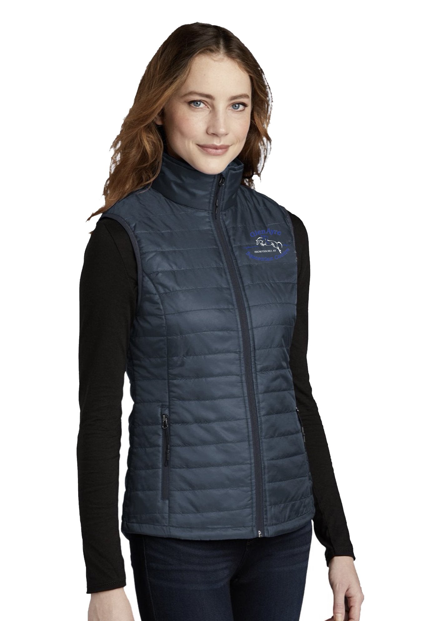GlenAyre Equestrian Port Authority® Ladies Packable Down Vest