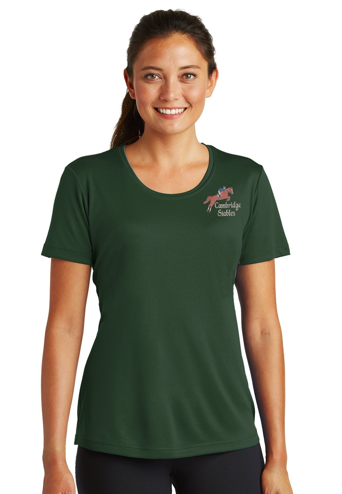 Cambridge Stables Sport-Tek® Ladies PosiCharge® Competitor™ Tee
