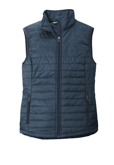Port Authority® Ladies + Mens Packable Puffy Vest