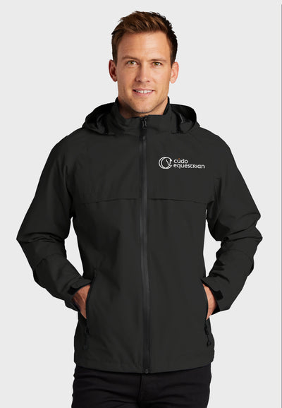 Cudo Equestrian Port Authority® Torrent Waterproof Jacket - Black/Ladies + Mens Styles