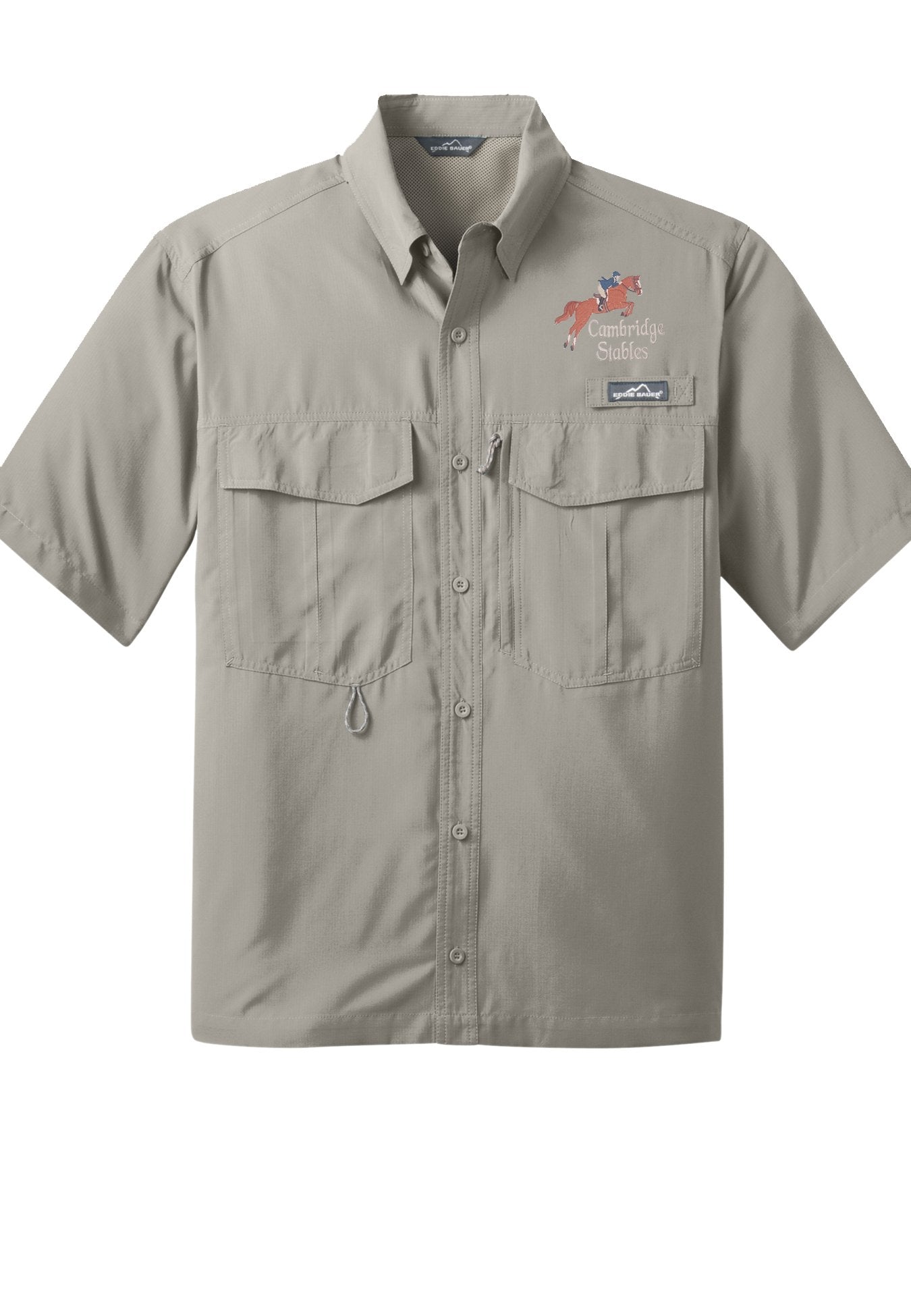 Cambridge Stables Eddie Bauer® Performance Fishing Shirt – It's A  Haggerty's Teams